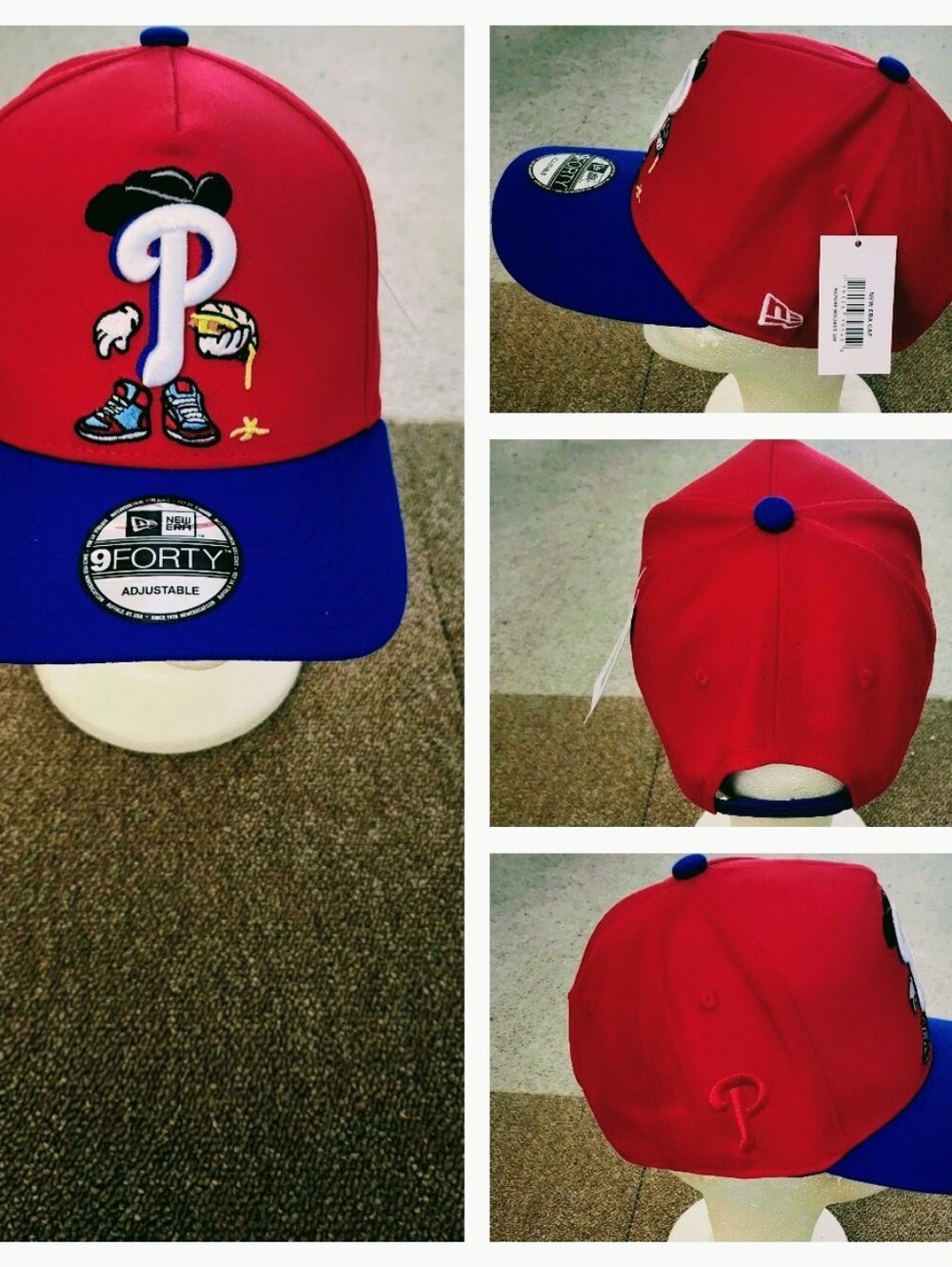 PHILADELPHIA PHILLIES MLB BASEBALL SNAPBACK HAT.